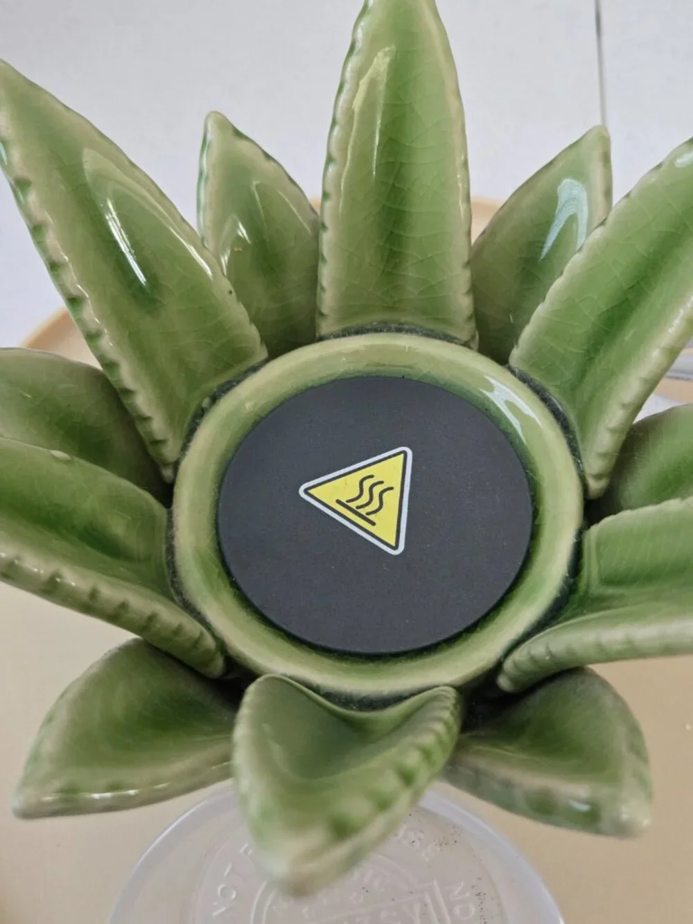 Scentsy Aloe Vera Element Wax Warmer Working Tested No Box